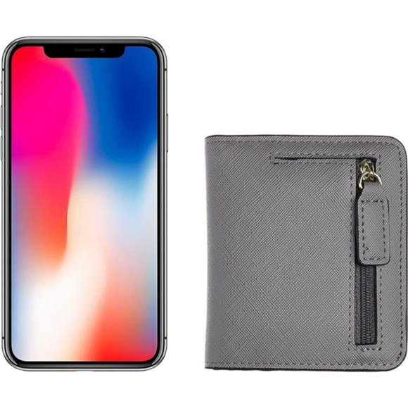 Womens Rfid Blocking Small Compact Bifold Luxury Genuine Leather Pocket Wallet - Picture 4 of 6